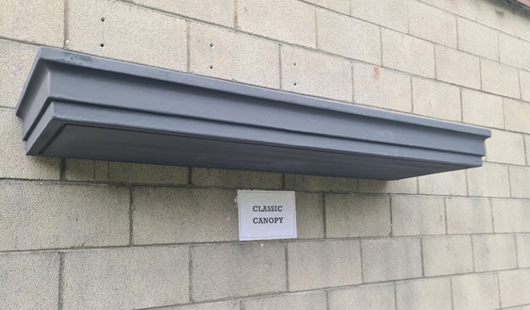 Door canopy 1
